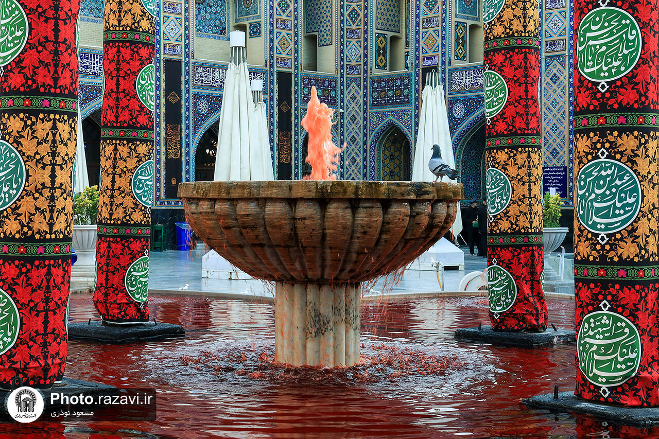تصاویر | حوض آب متفاوتی در تاسوعا