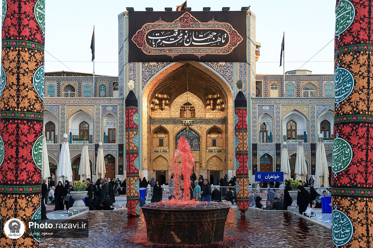 تصاویر | حوض آب متفاوتی در تاسوعا