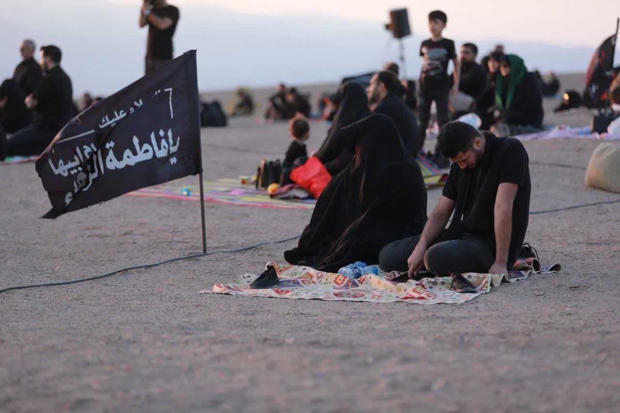 حضور نماینده رهبر معظم انقلاب در استان سمنان در آیین باشکوه «عزاداری در صحرا»