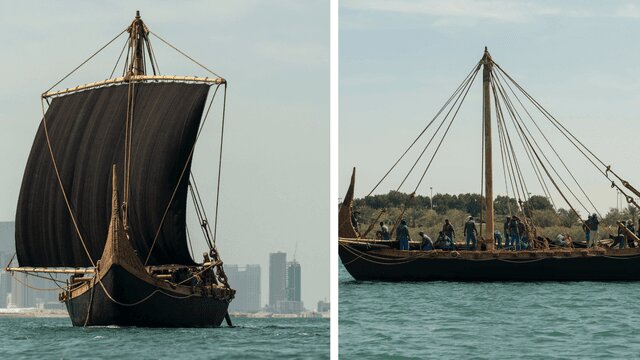 این کشتی بادبانی، میراث ۴۰۰۰ ساله خلیج فارس است / عکس