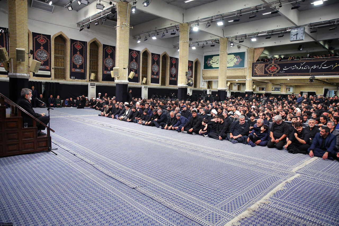 چه کسانی در صف اول مراسم بیت رهبری بودند/ حمید نوری هم حضور داشت
