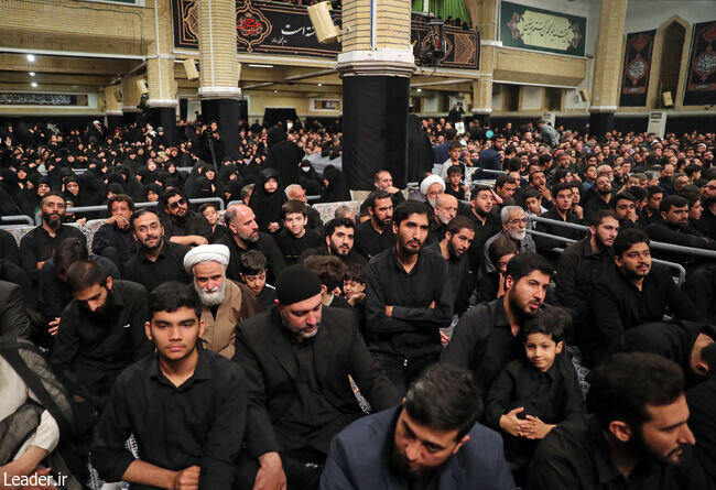 عکس جدید از حدادعادل و داماد آمریکایی اش در بیت رهبری