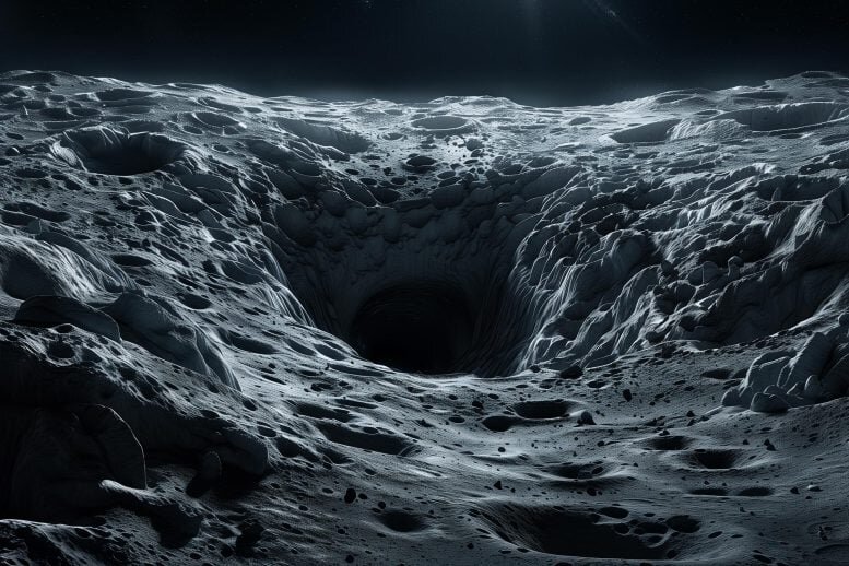 مدارگرد ناسا، تونل‌های پنهان زیر سطح ماه را آشکار کرد