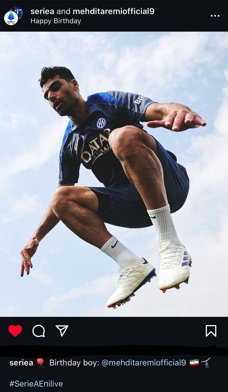 عکس | سریآ بهیاد تولد مهدی طارمی