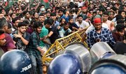 اعتراضات دانشجویان در بنگلادش به سهمیه بندی جانبازان جنگ