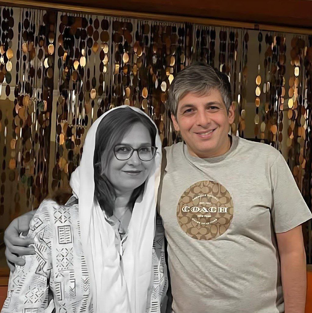 حمید گودرزی در سوگ/ عکسی