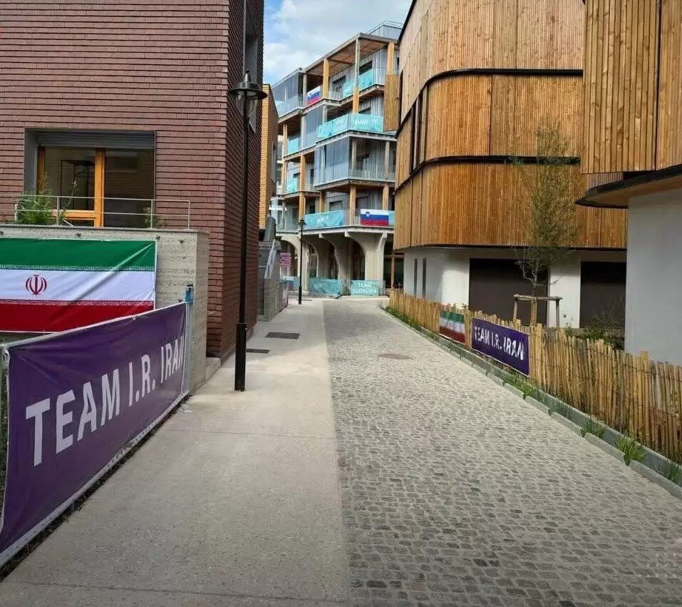 اولین تصاویر از محل اسکان کاروان ایران در المپیک/تدابیر امنیتی در پاریس