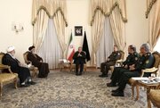 الرئيس الايراني المنتخب يستقبل وزير الدفاع