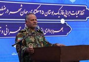 امیر سرتیپ آذریان: قرارگاه منطقه شمال شرق نیروی زمینی ارتش، امنیت کل مرز افغانستان را تامین می کند
