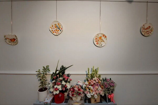 برپایی نمایشگاه آثار سفالی " نقش پرنده در نقاشی زیرلعابی" در تبریز