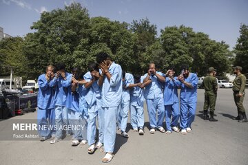 عکس | خالکوبی عجیب یک خلافکار؛ گربه کی بودی؟