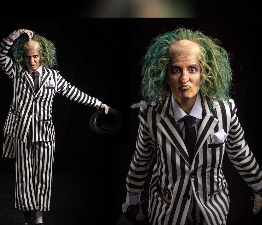 عکس | گریم شوکهکننده سارا بهرامی در یک نمایش