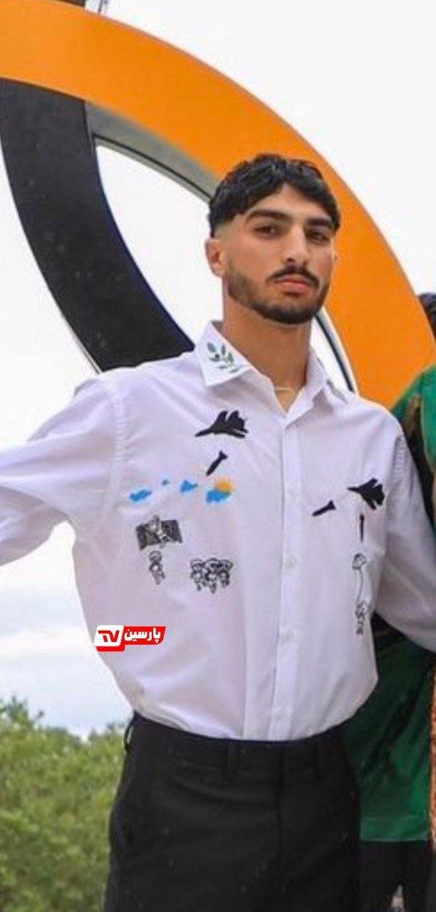 عکس | نقش و نگار معنادار روی پیراهن کاروان فلسطین در المپیک