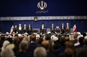 ببینید | اقدام سوال‌برانگیز صداوسیما؛ سانسور و عدم نمایش ادوات موسیقی در حضور رهبر انقلاب در مراسم تنفیذ