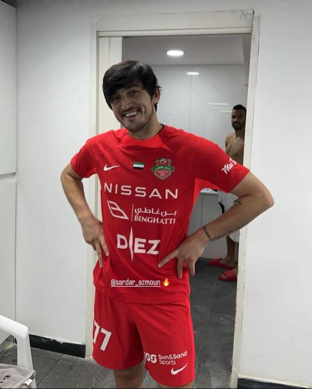 عکس |  نخستین تصویر آزمون با لباس شبابالاهلی؛ شماره ستاره ایرانی مشخص شد