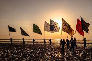 پیاده روی اربعین از این شهر آغاز شد پیاده روی اربعین از این شهر آغاز شد