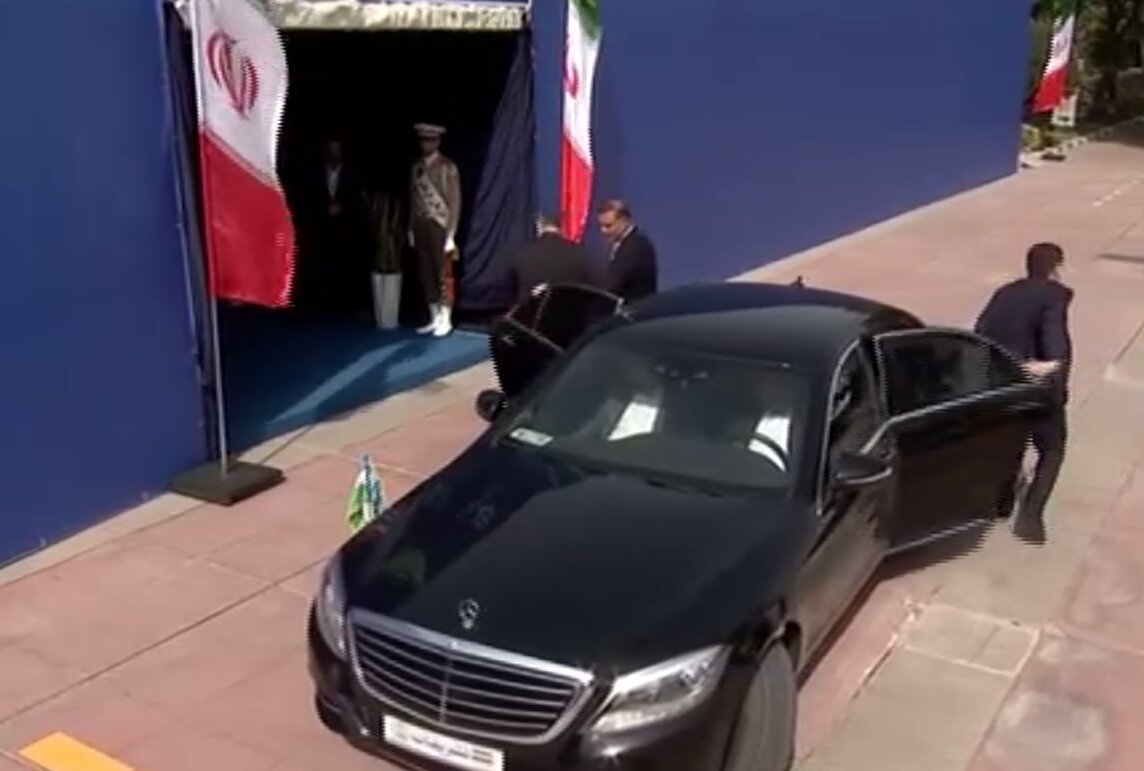 مهمانان خارجی با این خودروهای لوکس وارد مجلس شدند+ تصاویر
