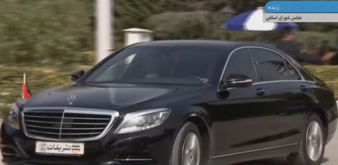 مهمانان خارجی با این خودروهای لوکس وارد مجلس شدند+ تصاویر