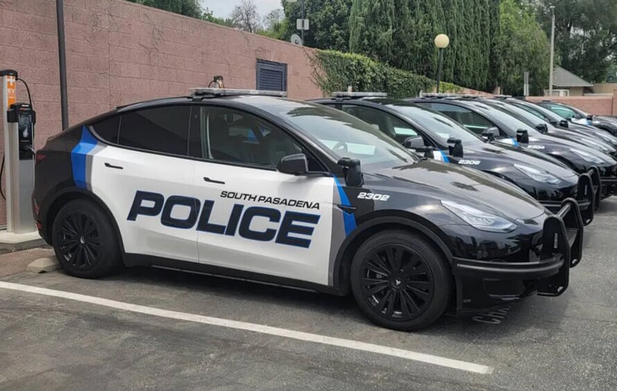 رونمایی از خودروی جدید پلیس در کالیفرنیا / عکس