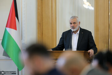 فوری /اطلاعیه جدید سپاه پاسداران از ترور اسماعیل هنیه: بی تردید این جنایت با پاسخ سخت و دردناک مواجه خواهد شد فوری /اطلاعیه جدید سپاه پاسداران از ترور اسماعیل هنیه: بی تردید این جنایت با پاسخ سخت و دردناک مواجه خواهد شد