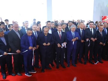 افتتاح اولین نمایشگاه توانمندی‌های صادراتی استان قزوین در اربیل عراق