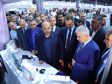 افتتاح اولین نمایشگاه توانمندیهای صادراتی استان قزوین در اربیل عراق