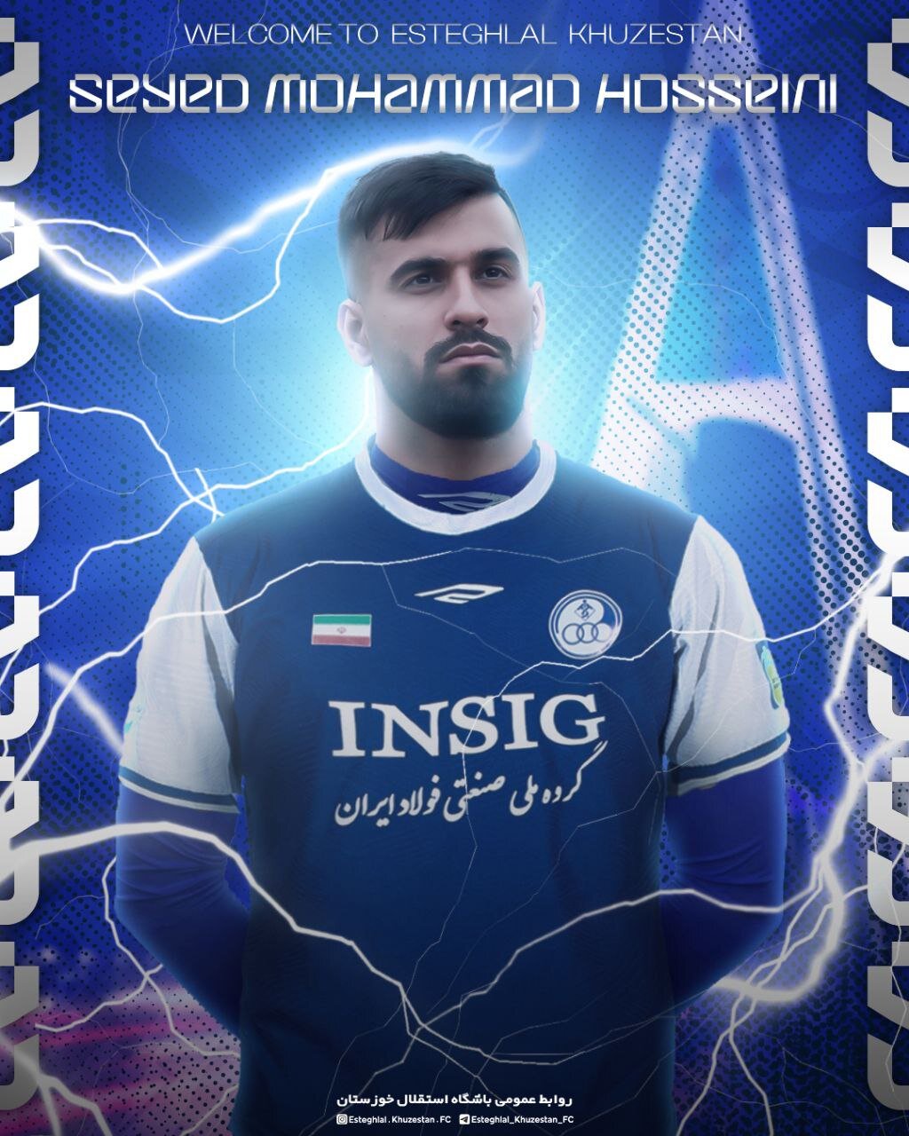 عکس | مدافع سابق تراکتور آبیپوش شد