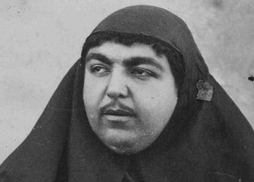 عکس | تصویری جالب از شمس‌الدوله همسر ناصرالدین‌ شاه؛ با ظاهری عجیب و قدیمی