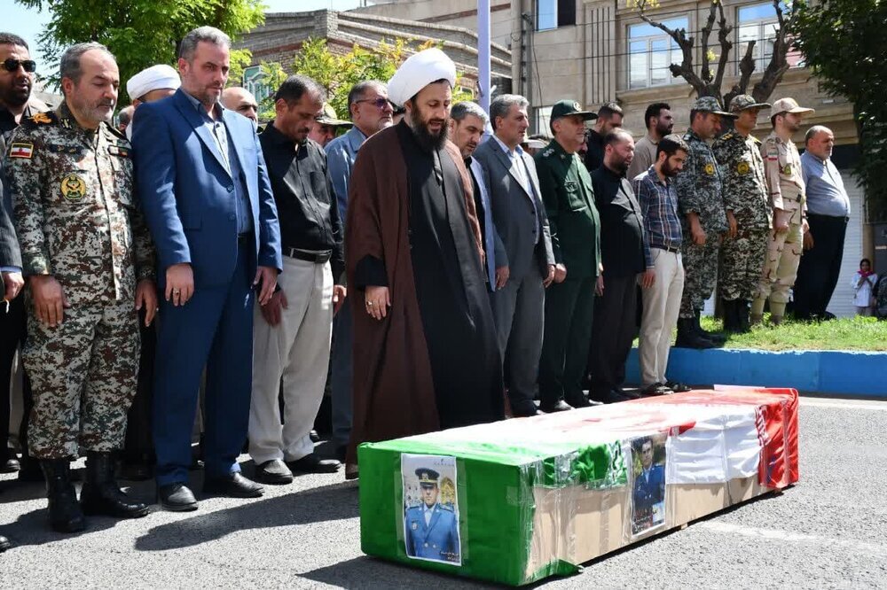 تصاویر تشییع پیکر شهید امیررضا حاج حسینلو/ او کجا به شهادت رسید؟