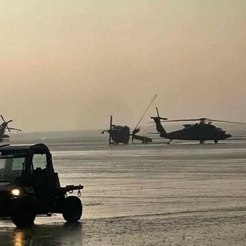طوفان چندین بالگرد ارتش آمریکا را در کلرادو نابود کرد