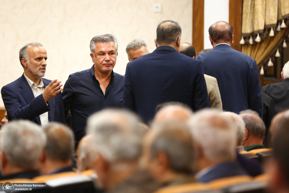 عکس| کدام ورزشیها به مراسم ختم محمد ربیعی رفتند؟