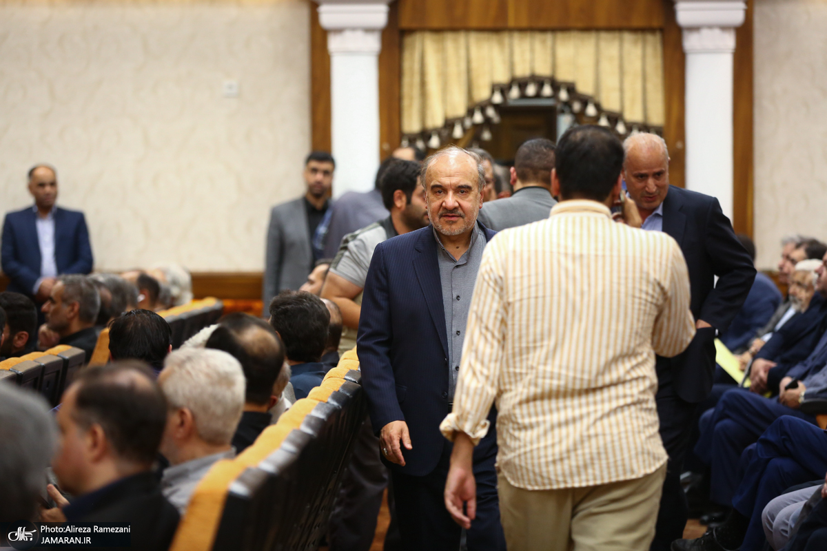 عکس| کدام ورزشیها به مراسم ختم محمد ربیعی رفتند؟