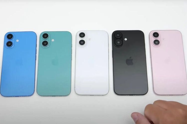 رنگبندی عجیب و متفاوت ایفون ۱۶/ عکس