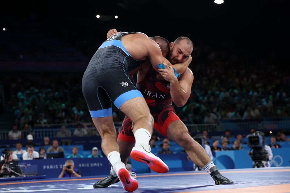 Paris Olympics: Iran’s Zare wins 125kg freestyle wrestling silver