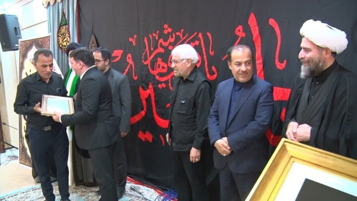 تجلیل از صادق آهنگران در میبد