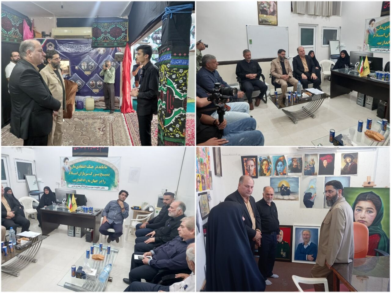 تجلیل از قدیمیترین و جوانترین خبرنگاران شهرستان اندیمشک