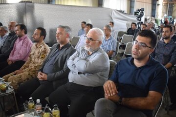رونمایی از بزرگ ترین دستگاه قیچی سرد برد کشور