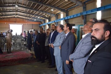 رونمایی از بزرگ ترین دستگاه قیچی سرد برد کشور