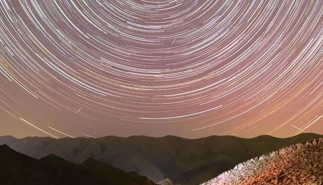 عکس | شفق قطبی بار دیگر در ایران دیده شد / اینبار در اوج بارش برساوشی