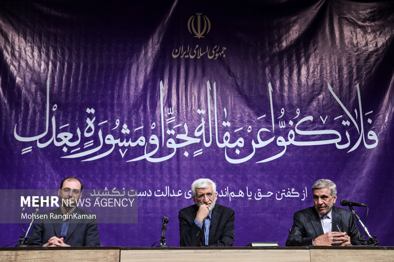 تصاویری از سعید جلیلی در جلسه بررسی برنامههای وزرای پیشنهادی اقتصادی/ نماینده مجلس هم بود/ صندلیهای خالی در حوزه هنری