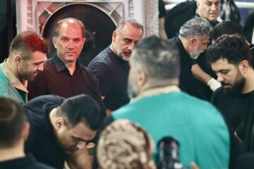 خدمت‌رسانی قهرمانان المپیک در موکب ورزشکاران موحبان الرضا نجف