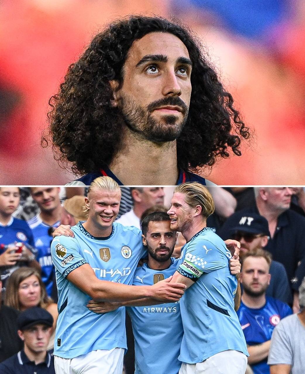 عکس | پاسخ محکم هالند به کریخوانی مدافع چلسی