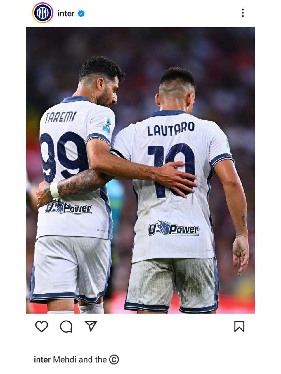 عکس | طارمی در کنار ستاره آرژانتینی/ مهدی و کاپیتان!