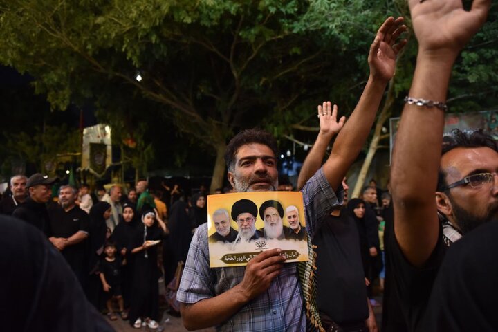 راهپیمایی اربعین از لنز دوربین