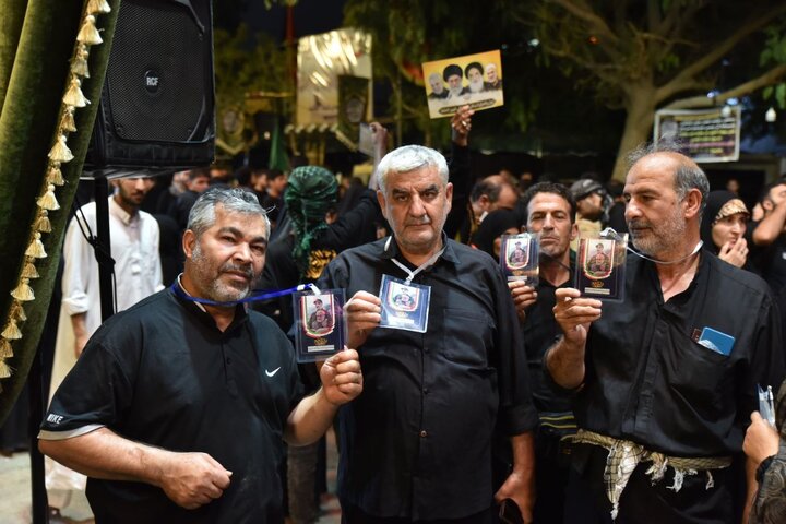 راهپیمایی اربعین از لنز دوربین