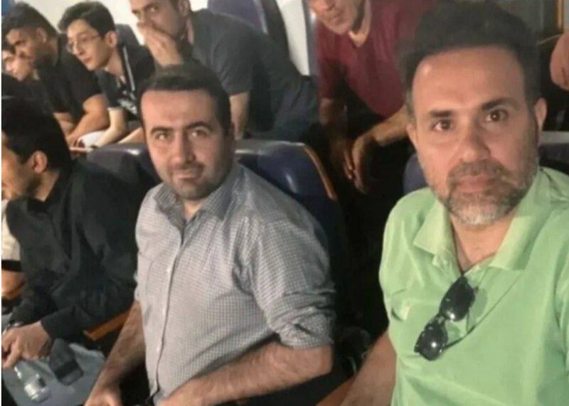 عکس | پسر رئیسجمهور، تماشاگر دیدار پرسپولیس