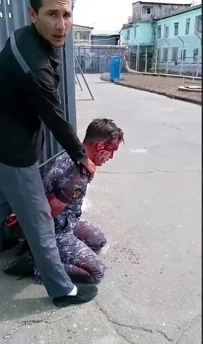 اولین تصاویر از داعشیهای شورشی در زندان روسیه