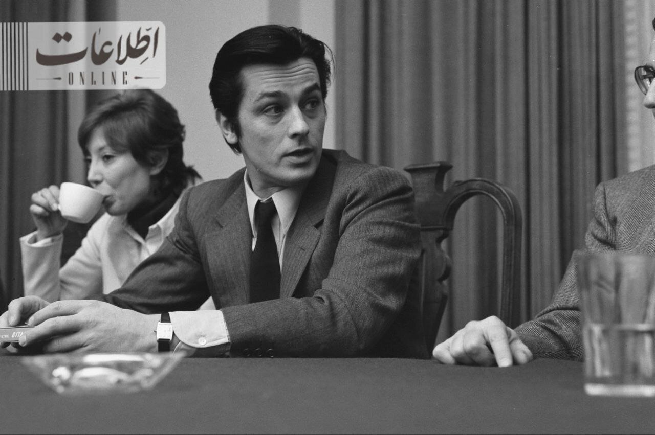 عکسهایی دیدهنشده از «آلن دلون» در تهرانِ سال ۱۳۴۸