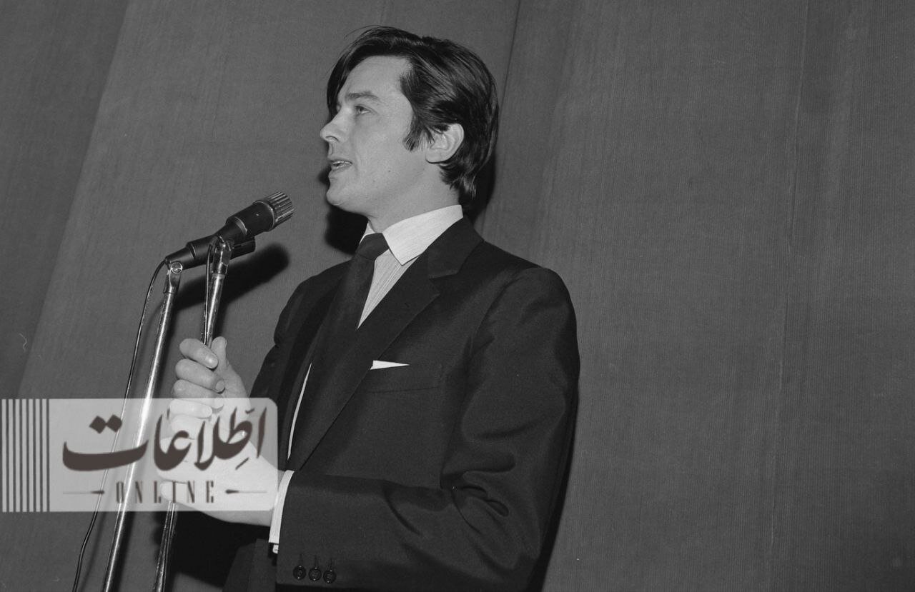 عکسهایی دیدهنشده از «آلن دلون» در تهرانِ سال ۱۳۴۸