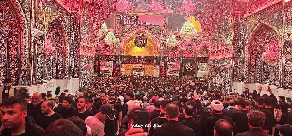 عکس | تازهترین تصویر حرم امام حسین (ع)